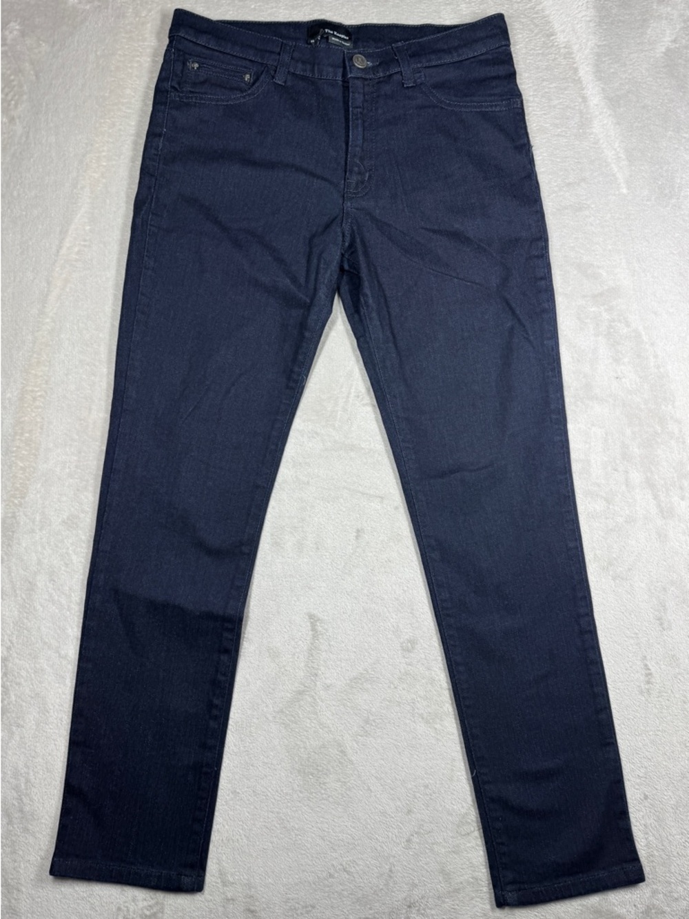 NWT The Kooples Women’s Dark Denim Zip Fly Slim Fit Ankle Length Blue Jeans 30
